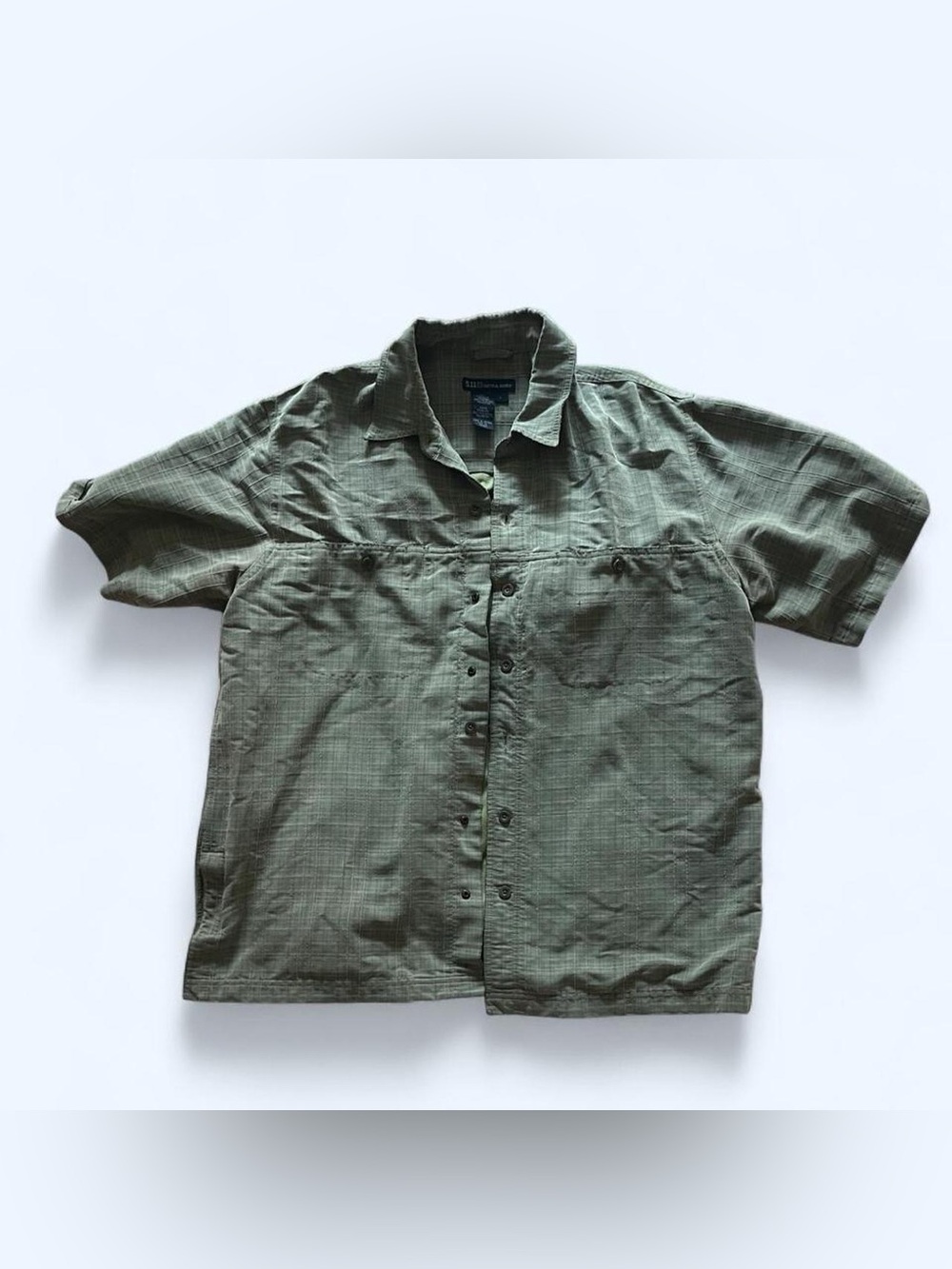 5.11 Tactical green button up shirt Size L
